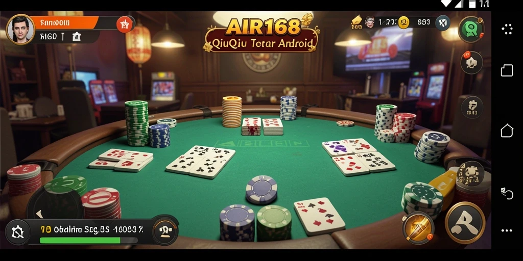 Screenshot gameplay QiuQiu yang menarik di AIR168.