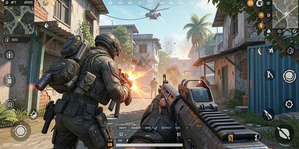 Tampilan gameplay seru API77 dengan aksi tembak-menembak yang mendebarkan.