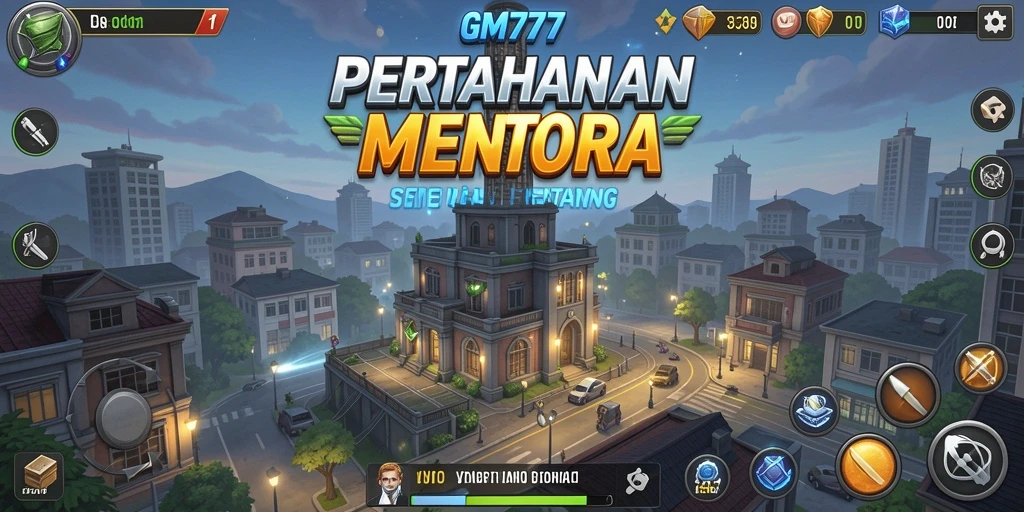 Gameplay seru dan menantang di GM777 Tower Defense.