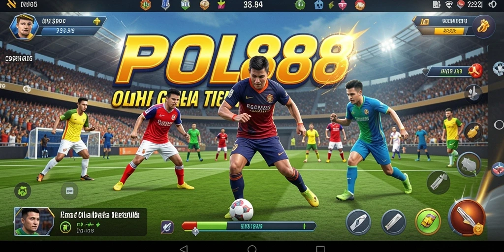 Tampilkan momen seru dalam gameplay olahraga POL88.