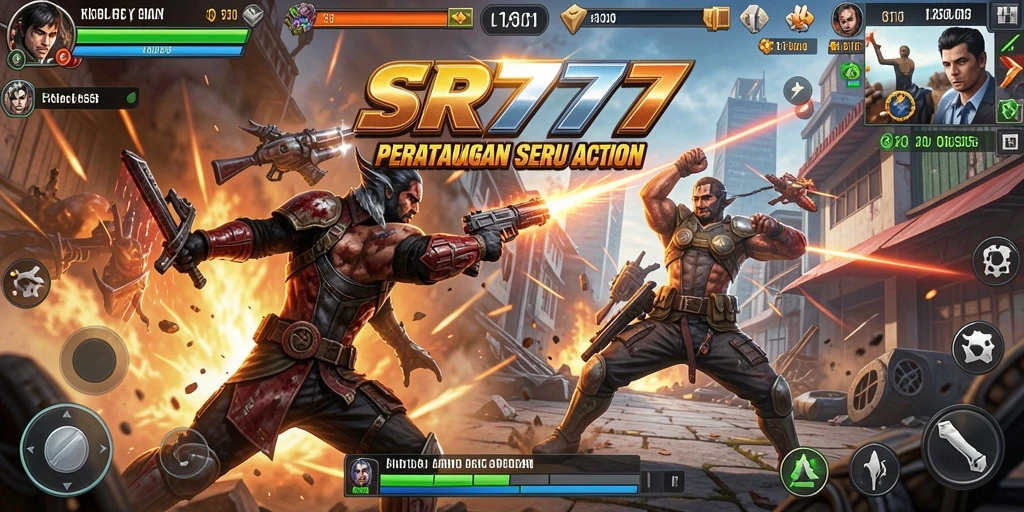Tampilan gameplay SR777 dengan aksi seru dan grafis yang memukau.