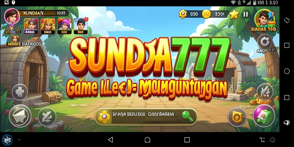 Tampilan gameplay SUNDA777 yang menarik dengan karakter yang beragam.