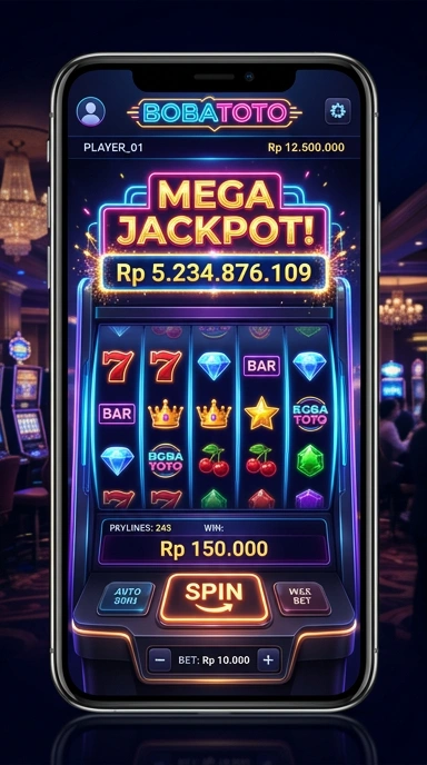 Tampilan utama aplikasi bobatoto yang menampilkan berbagai pilihan APK.
